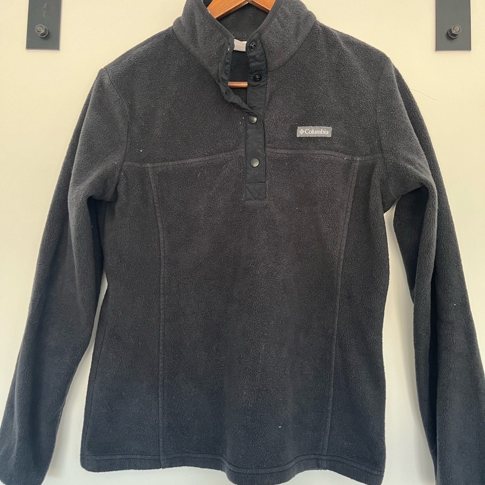 Columbia 1/4 Snap Sweater Size MP